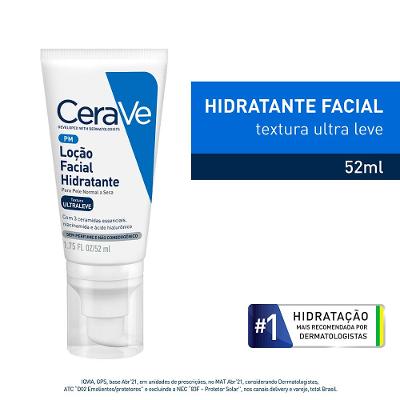 Loção Facial Hidratante PM com Ceramidas e Ácido Hialurônico CeraVe