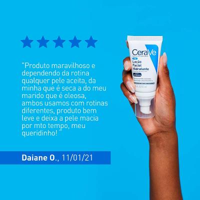 Loção Facial Hidratante PM com Ceramidas e Ácido Hialurônico CeraVe