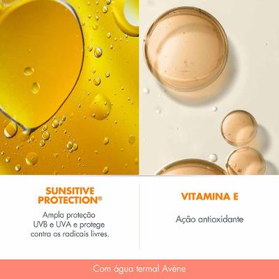 Protetor Solar Facial Avène - Emulsão Solar Toque Seco FPS 70