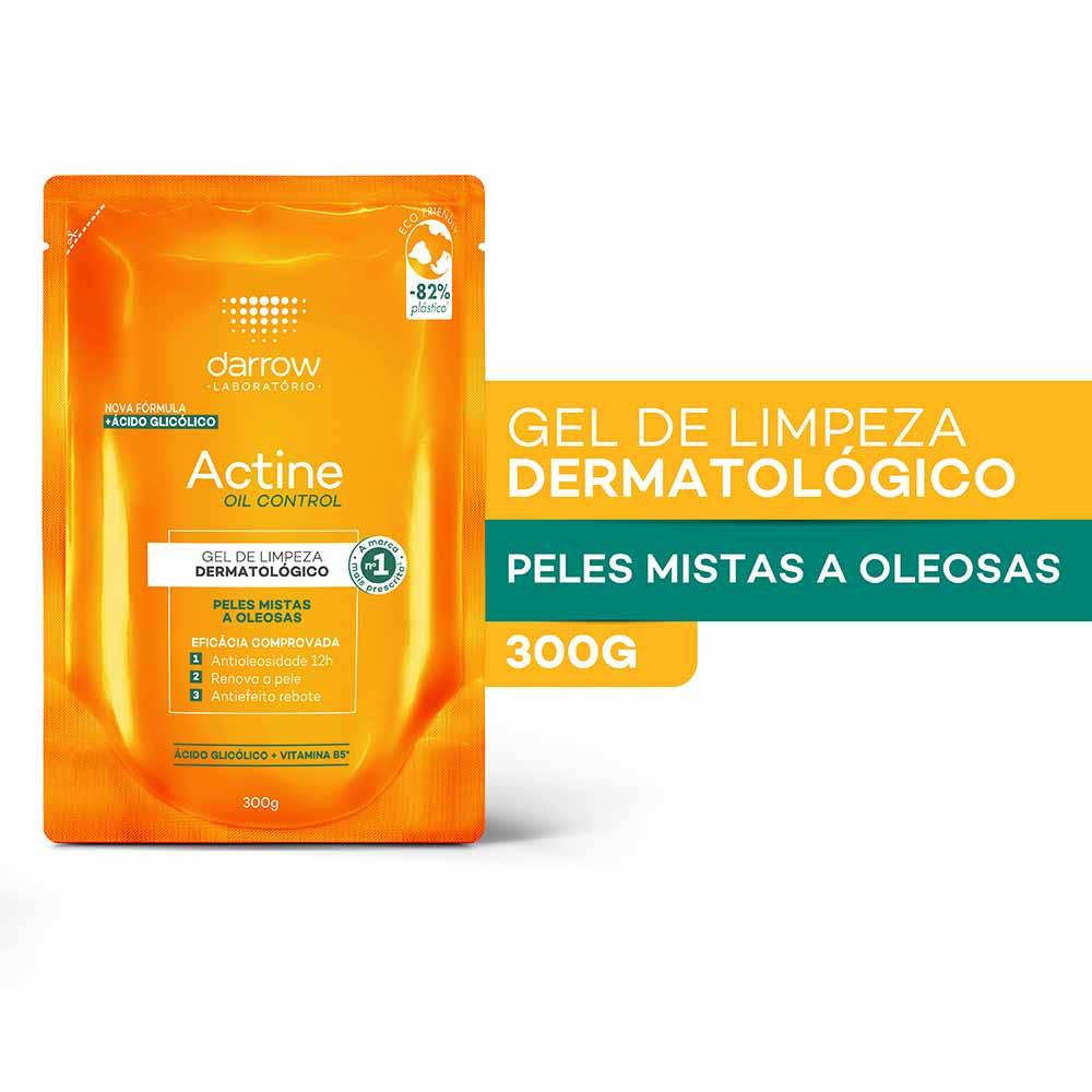 Darrow Actine Oil Control Gel de Limpeza Facial Refil - 3