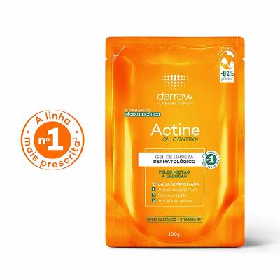 Darrow Actine Oil Control Gel de Limpeza Facial Refil