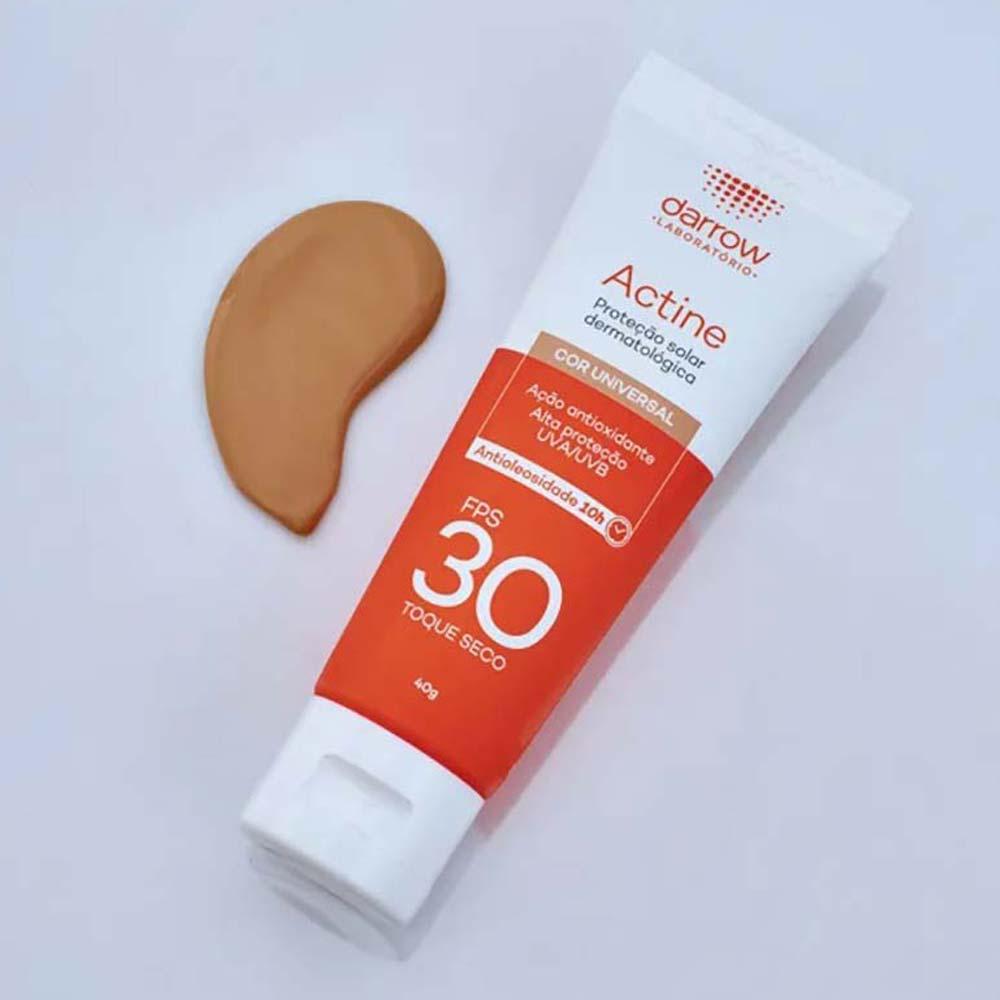 Actine Protetor Solar FPS 30 com cor Darrow - 2