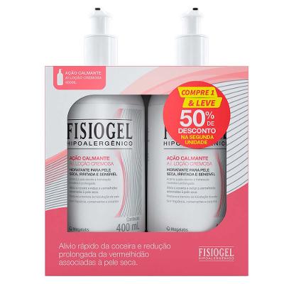 Fisiogel Ação Calmante Kit – Loção Cremosa 2x