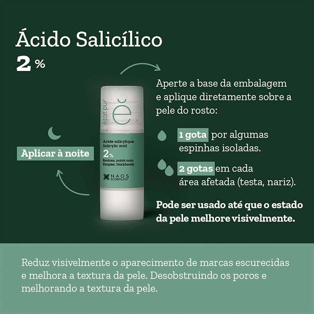 Sérum Facial Etat Pur Ácido Salicílico 2% - 7