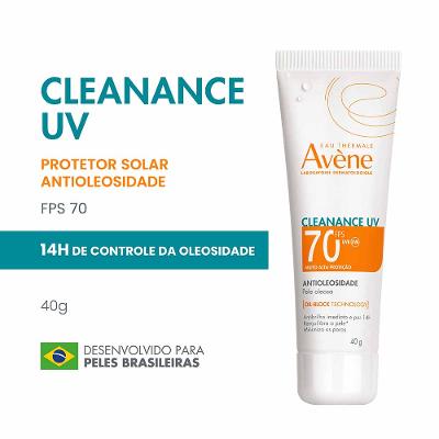 Avène Cleanance UV Protetor Solar Facial Antioleosidade FPS70