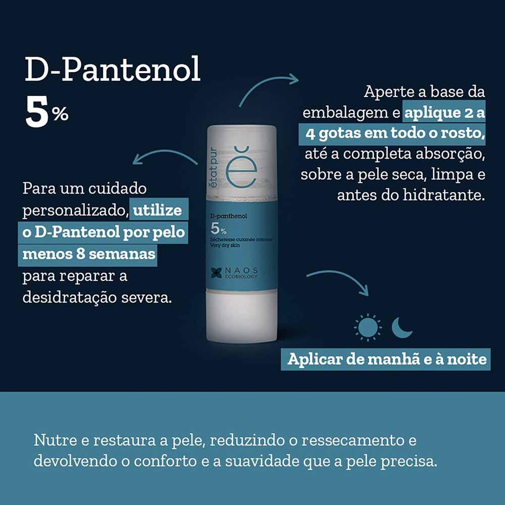 Sérum Facial État Pur Naos DPantenol 5% - 4