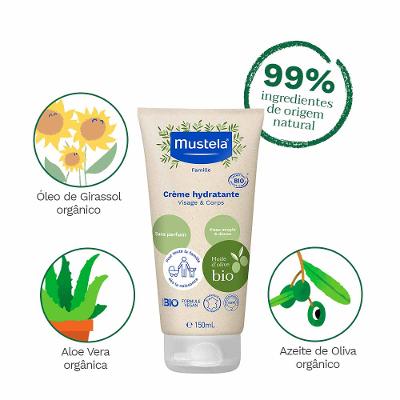 Creme Hidratante Mustela BIO