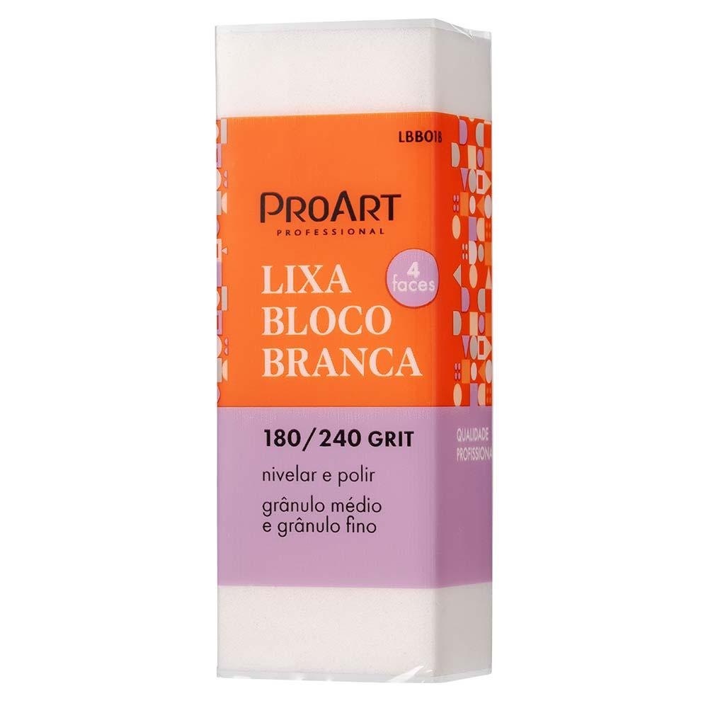 Lixa Proart Bloco Branca - 4