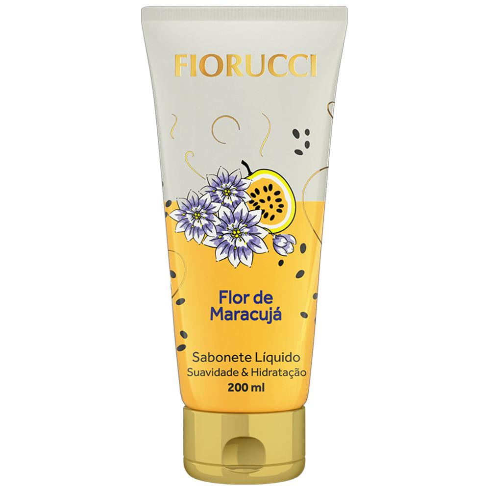Fiorucci Flor De Maracujá Kit - Sabonete Líquido + Loção Desodorante - 3