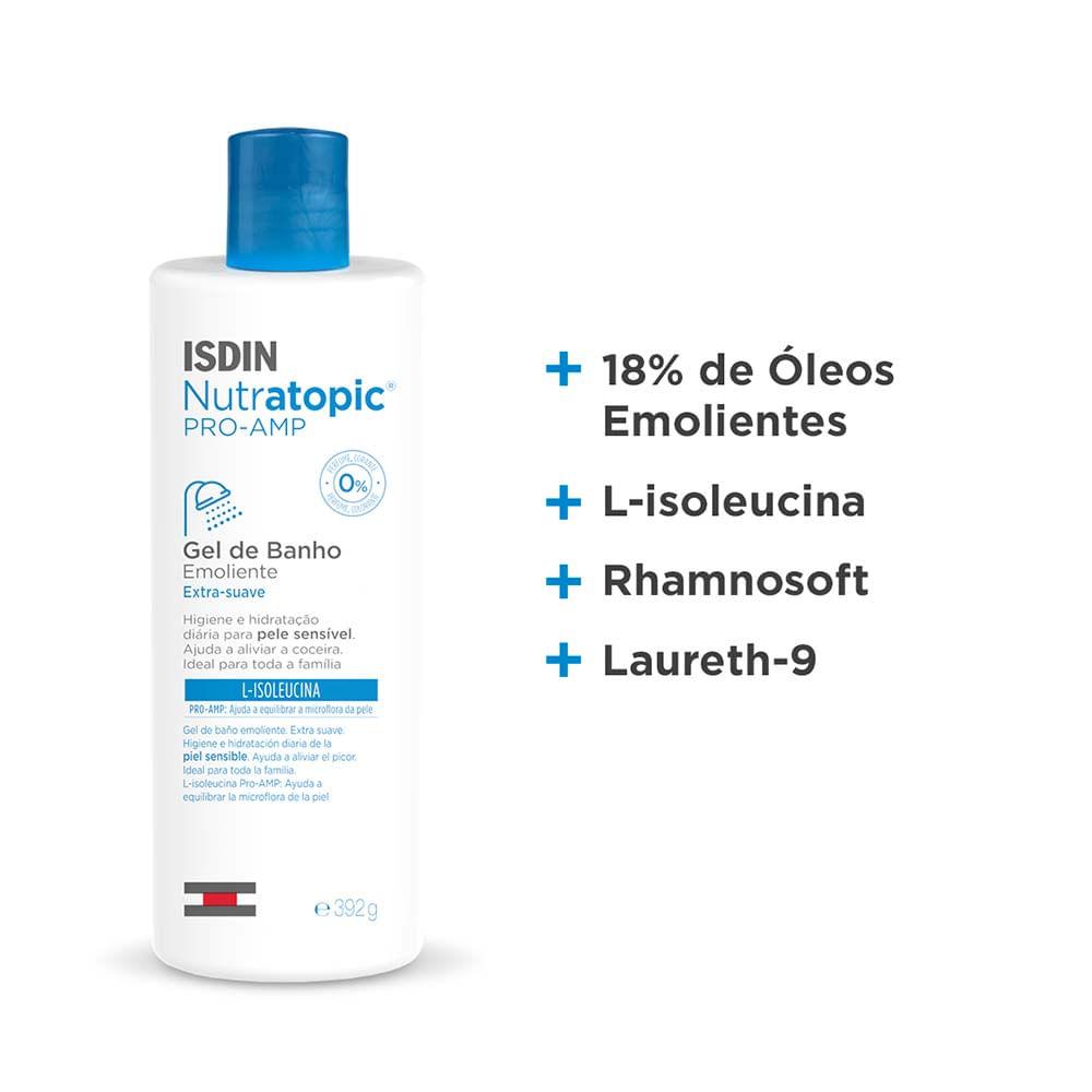 Gel de Banho Isdin - Nutratopic Pro-AMP - 4