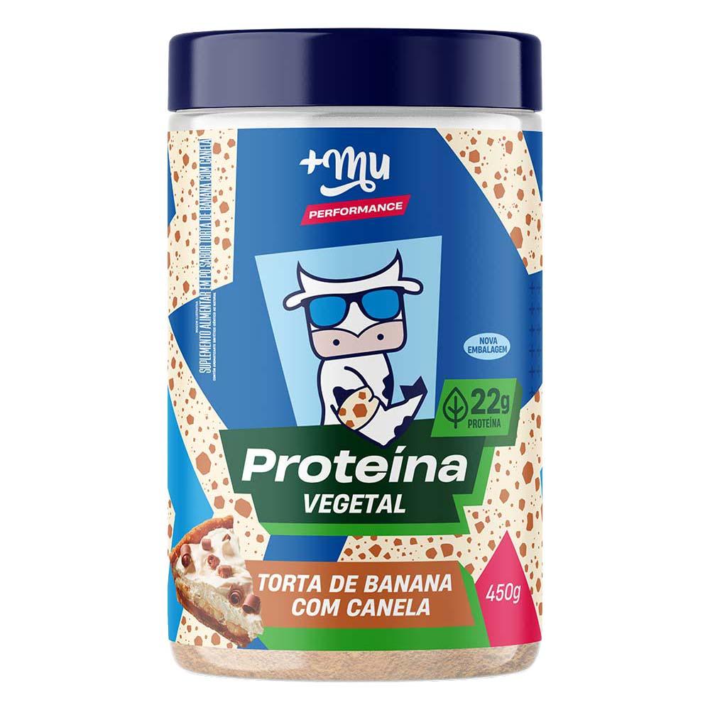 Proteína Vegetal +Mu Performance Torta de Banana com Canela - 1