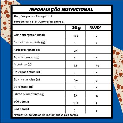 Proteína Vegetal +Mu Performance Torta de Banana com Canela