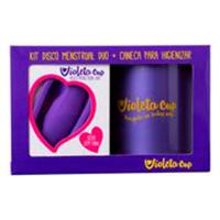 Violeta Cup Disco Menstrual Kit – Caneca + Disco Menstrual Violeta - 1