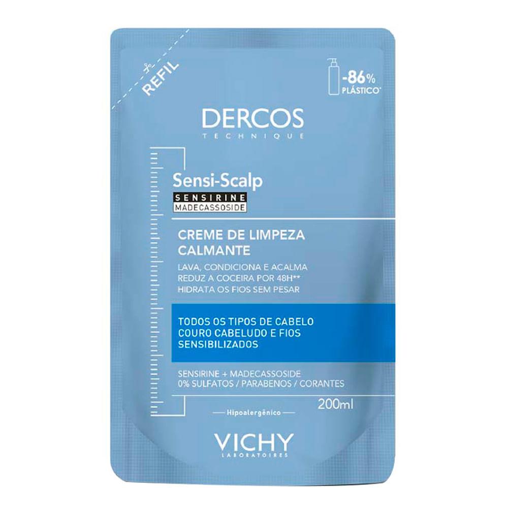 Creme de Limpeza Capilar Vichy Sensi-Scalp Dercos Refil - 1