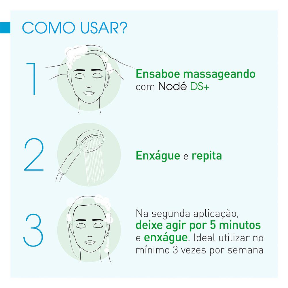 Nodé DS+ Shampooing Bioderma - Shampoo Anticaspa - 5