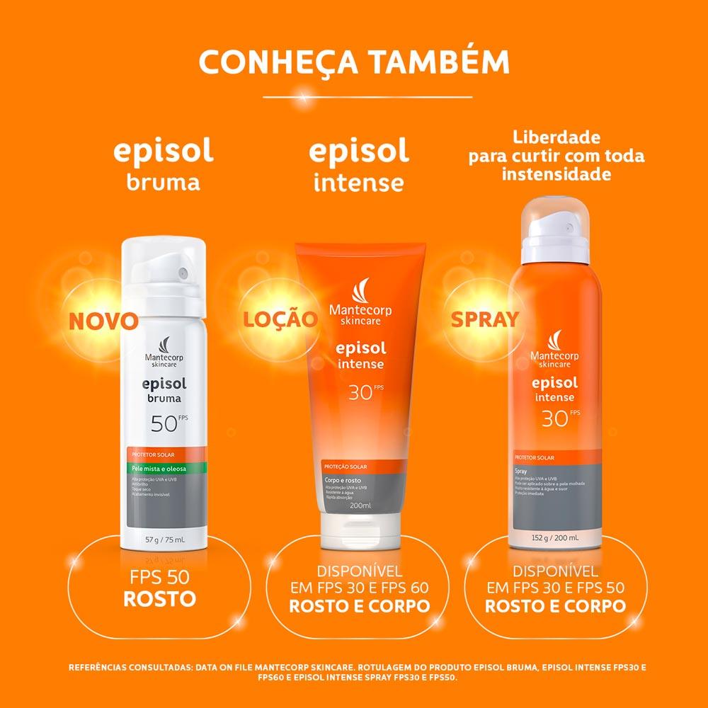 Protetor Solar Bruma Mantecorp Skincare Episol Intense FPS 50 - 6