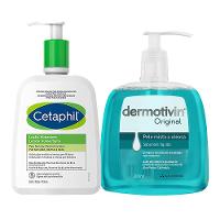 Cetaphil Kit – Loção Hidratante + Sabonete Líquido - 1