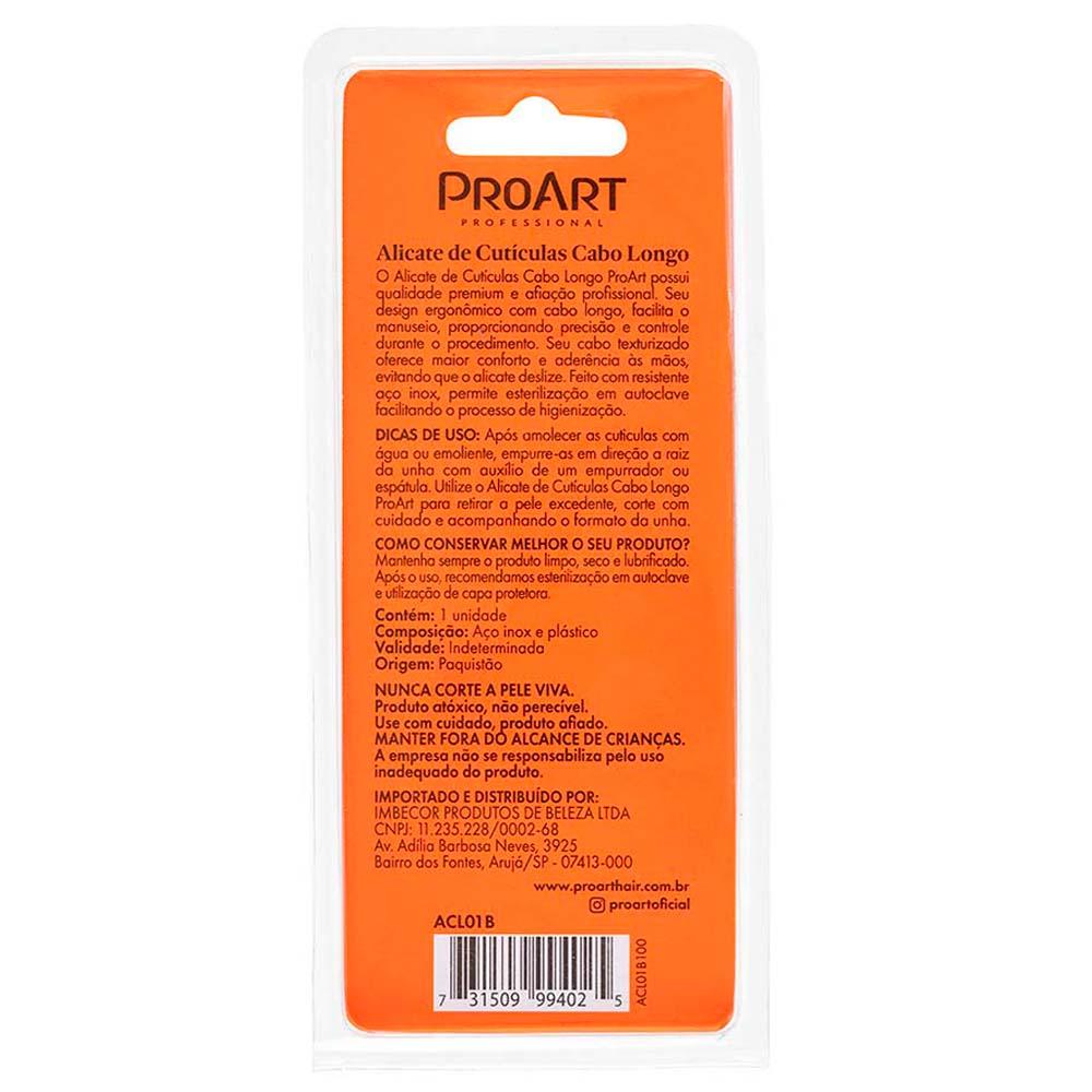 Alicate para Unha ProArt Profissional Cabo Longo - 6