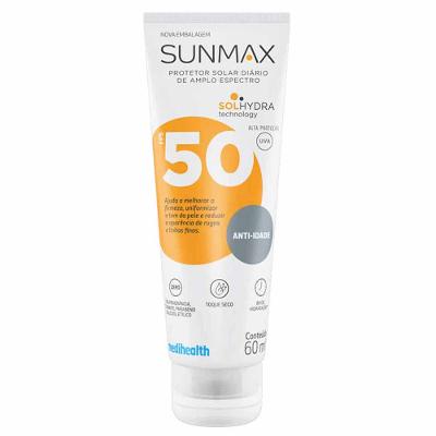 Protetor Solar Facial Anti-Idade SunMax FPS 50