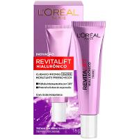 L'Oréal Paris Revitalift Hialurônico Kit – Água Micelar + Creme Anti-idade Noturno + Diurno + Creme Olhos + Gel de Limpeza + Sérum