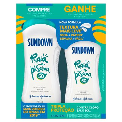 Promopack Protetor Solar Sundown FPS50 - 200ml + 120ml