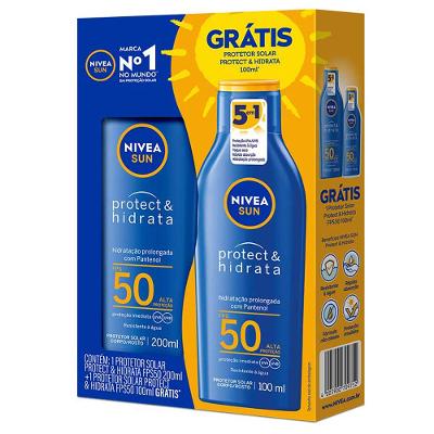 NIVEA Kit - Protetor Solar Protect & Hidrata FPS50 + Protetor Solar FPS50