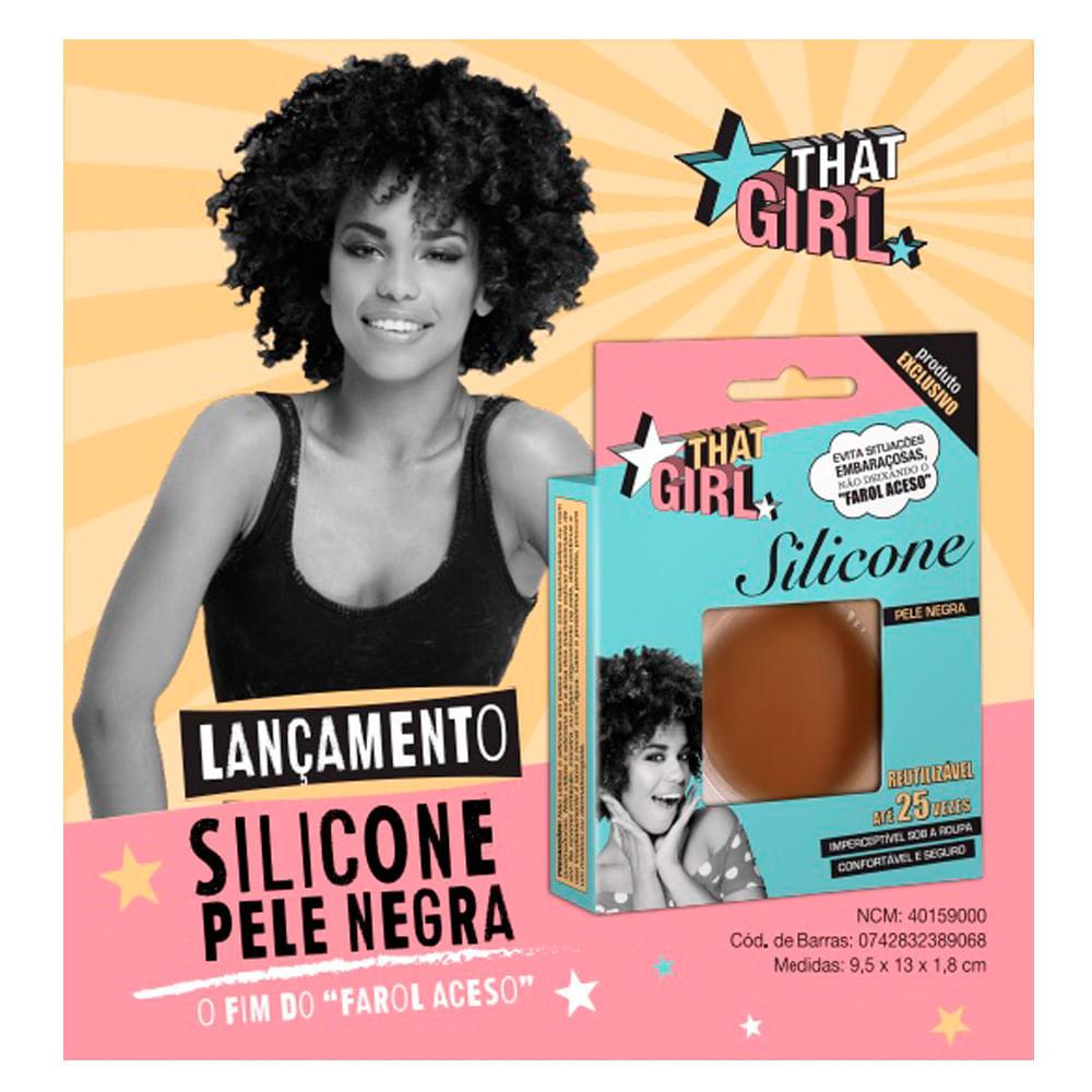 That Girl Silicone Pele Negra - Protetor Auto-Adesivo para os Seios - 3