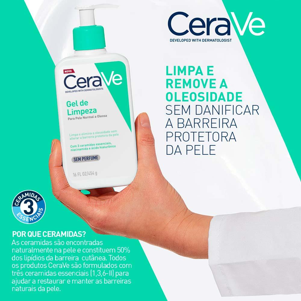Gel de Limpeza Facial Refil Cerave - 3