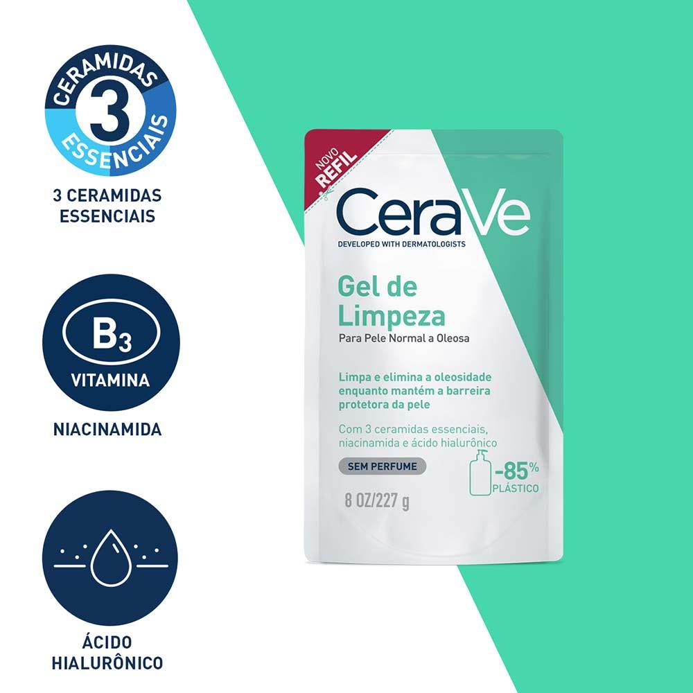 Gel de Limpeza Facial Refil Cerave - 5