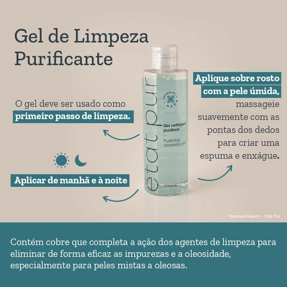 Gel de Limpeza Facial Purificante Etat Pur - 6