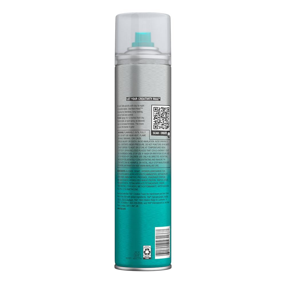 Bed Head Tigi Hard Head Spray De Alta Fixação - 3