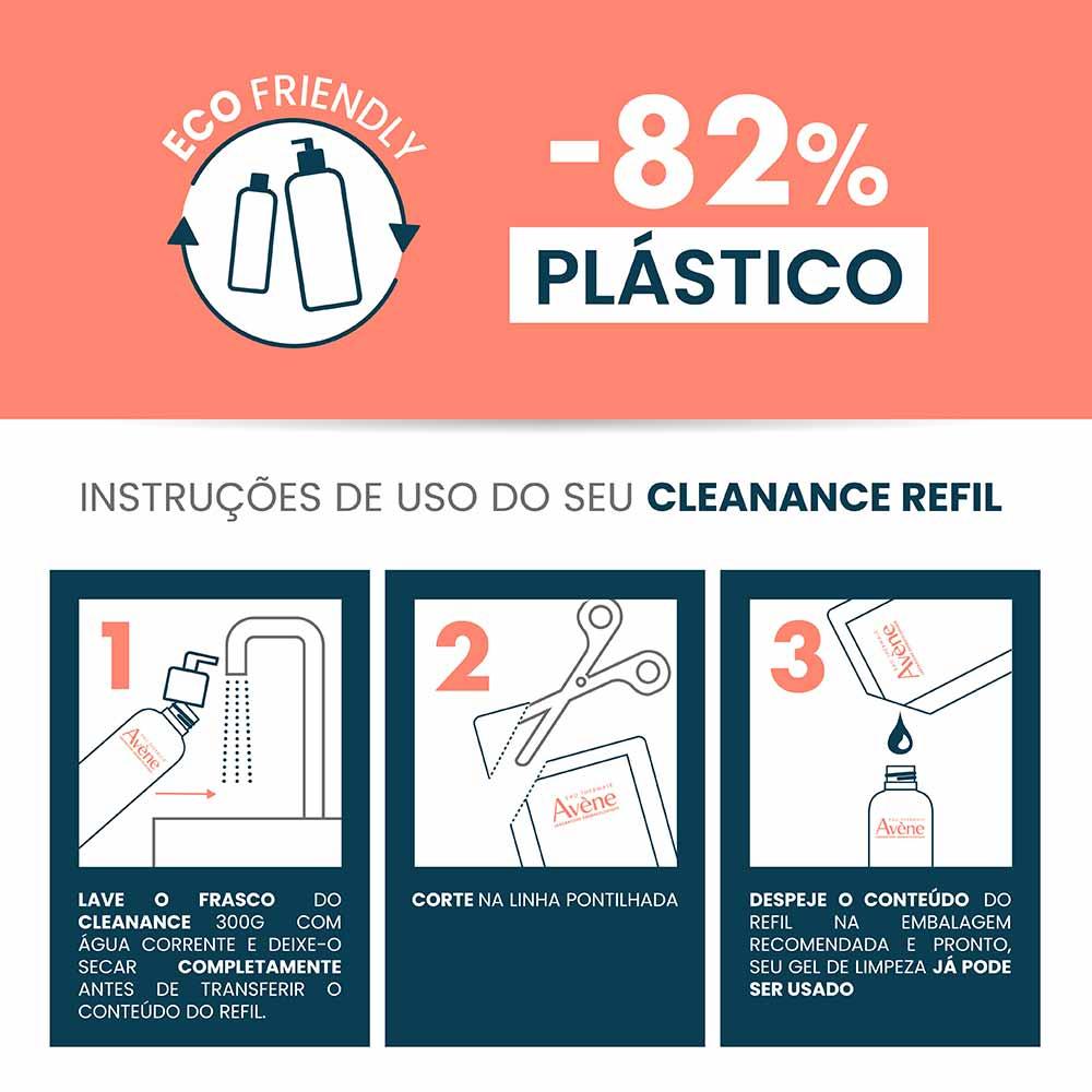 Avène Cleanance Intense Gel de Limpeza Facial Profunda Refil - 8