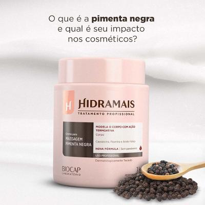 Creme Termoativado Hidramais - Pimenta Negra