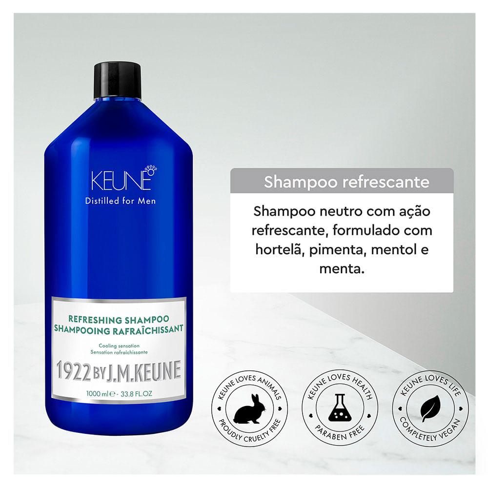 Keune 1922 Refreshing Tamanho Profissional - Shampoo - 3