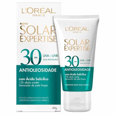 Protetor Solar Facial L'Oréal Paris Solar Expertise Antioleosidade FPS30