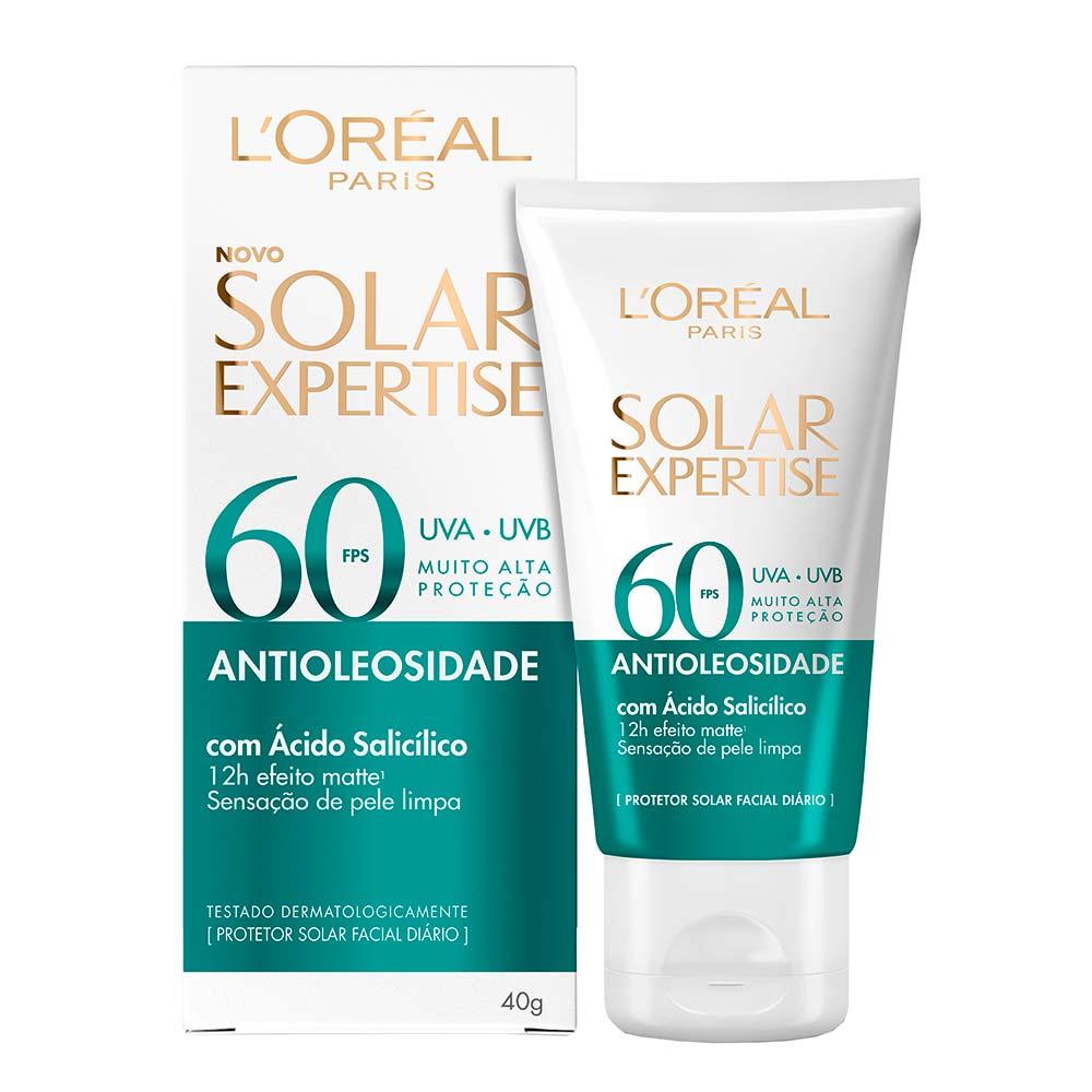 Protetor Solar Facial L'Oréal Paris Solar Expertise Antioleosidade FPS60 - 2