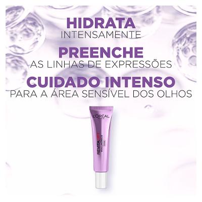 Creme para Olhos Hidratante Anti-idade L'Oréal Paris - Revitalift Hialurônico