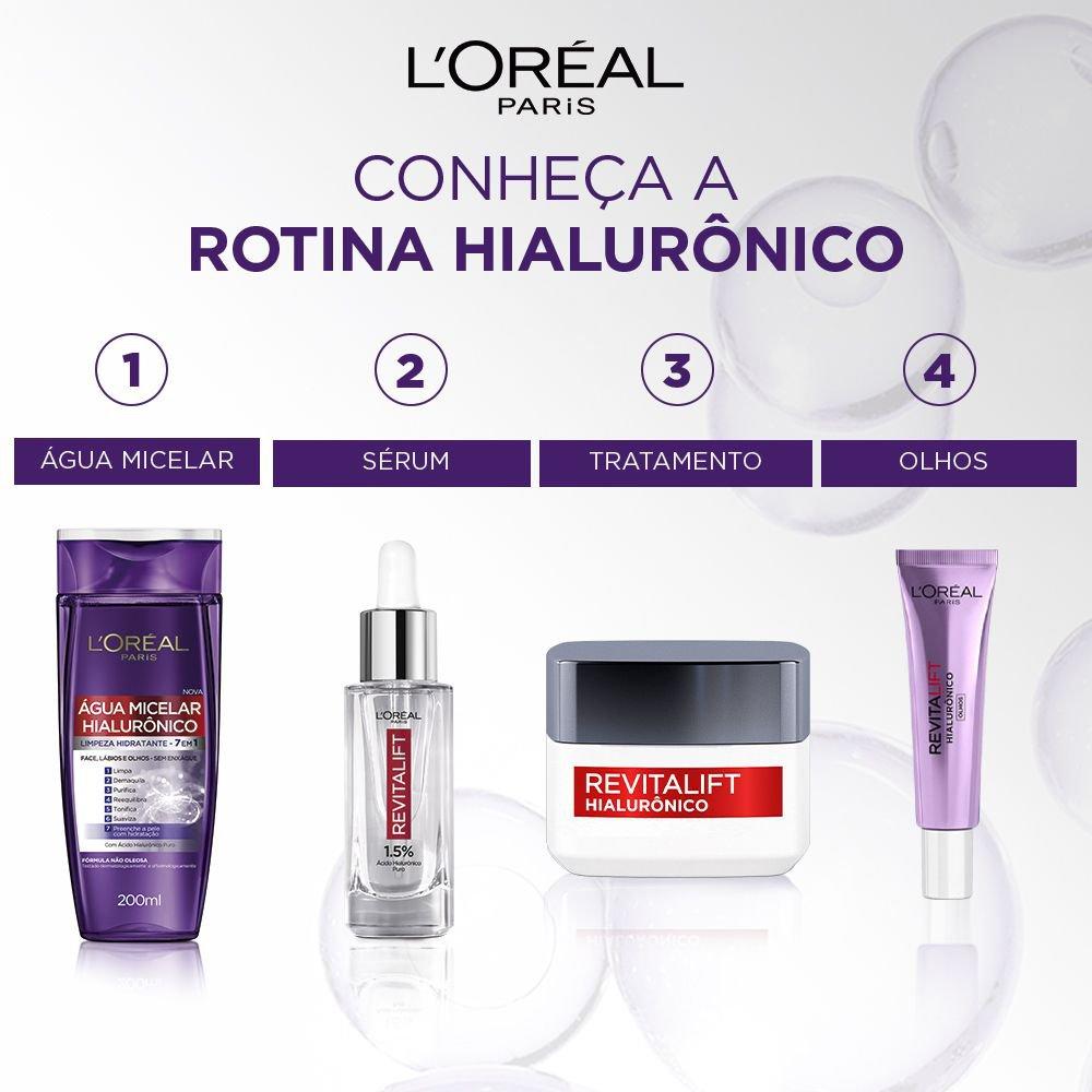 Creme Hidratante Facial Anti-idade L'Oréal Paris Revitalift Hialurônico Diurno FPS20 - 7
