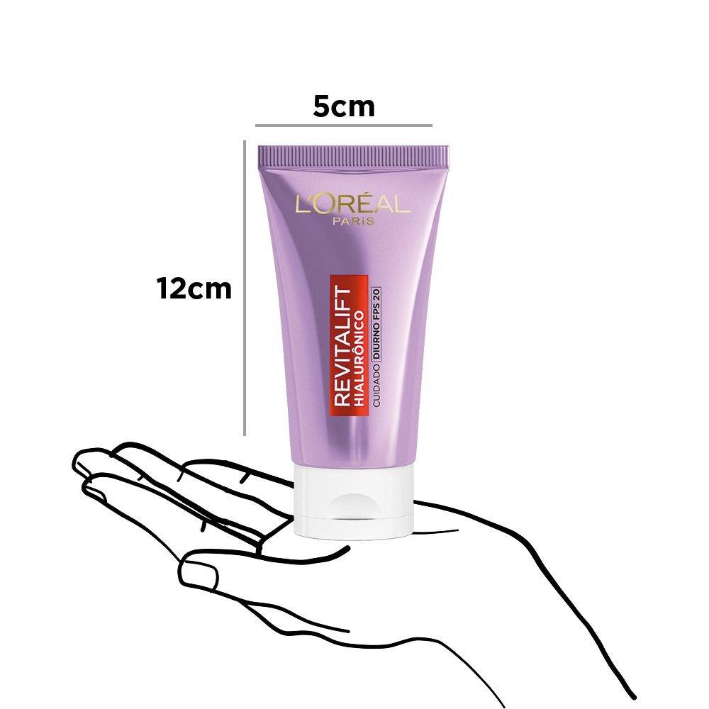 Creme Hidratante Facial Anti-idade L'Oréal Paris Revitalift Hialurônico Diurno FPS20 - 8