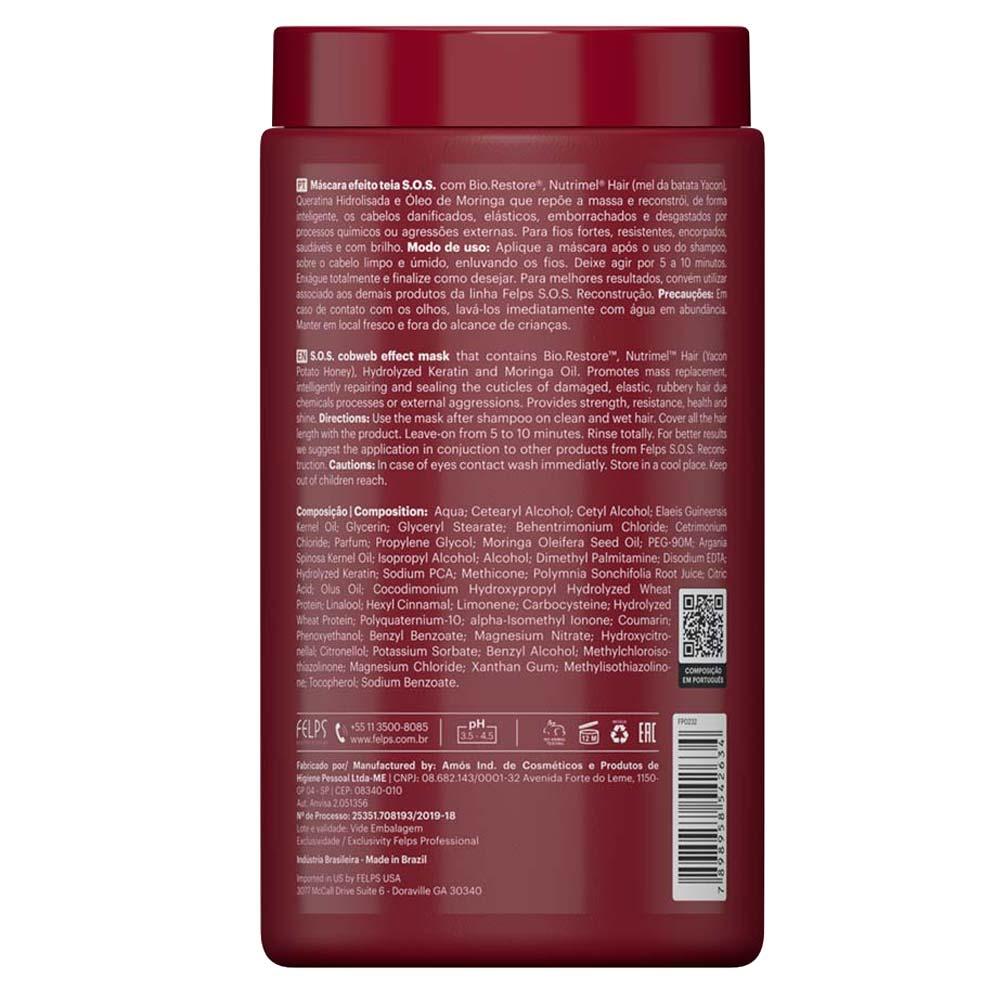 Felps Xmix S.O.S. Reconstrução Máscara Capilar - 2
