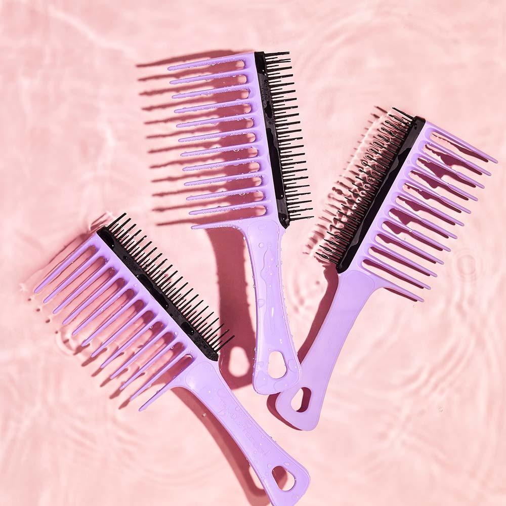 Escova para Cabelos Crespos e Cacheados Tangle Teezer Wide Tooth Comb - 1