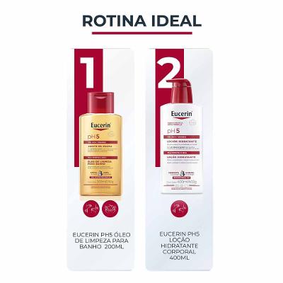 EUCERIN Óleo de Limpeza Corporal pH5 Banho