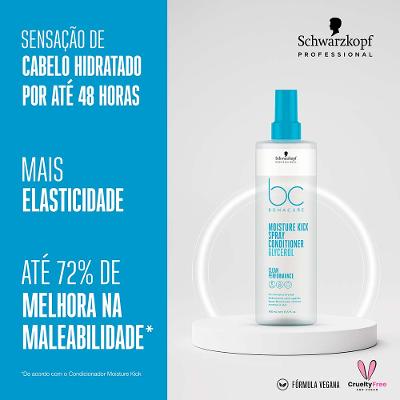 Schwarzkopf BC Clean Performance Moisture Kick Máscara Travel Size