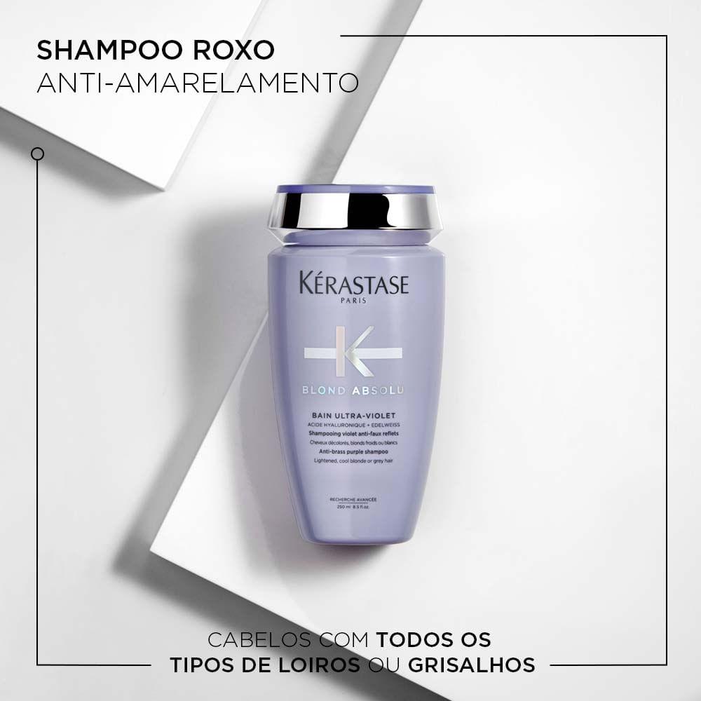 Kérastase Blond Absolu Bain Ultra-Violet - Shampoo  Desamarelador - 2