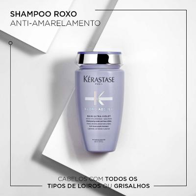 Kérastase Blond Absolu Bain Ultra-Violet - Shampoo  Desamarelador