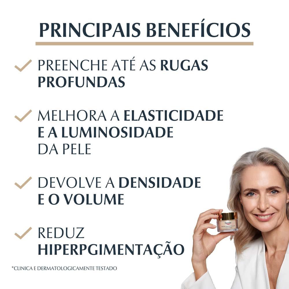 Eucerin Hyaluron-Filler Elasticity Antirugas Creme Dia FPS 30 - 3