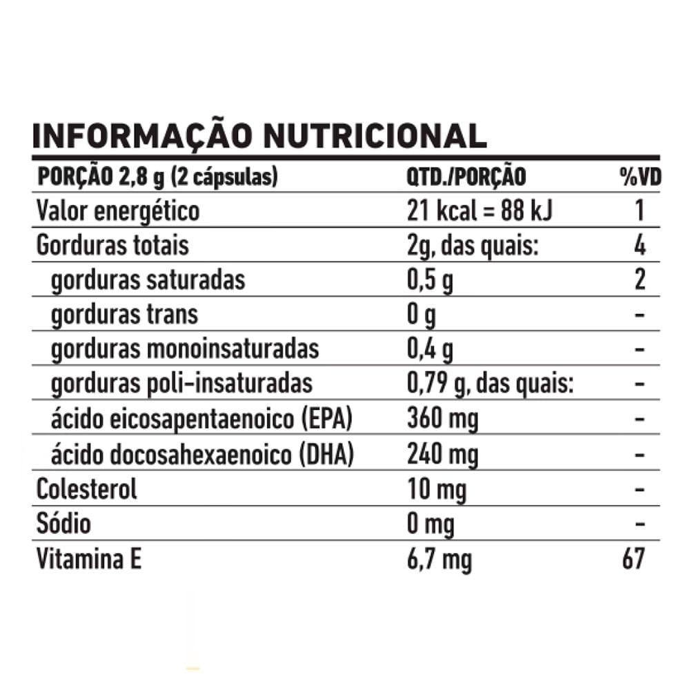 Suplemento Alimentar em Comprimidos FDC - Ômega 3 1000mg - 2