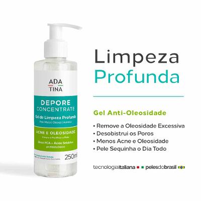 Gel de Limpeza Facial Ada Tina Depore Concentrate