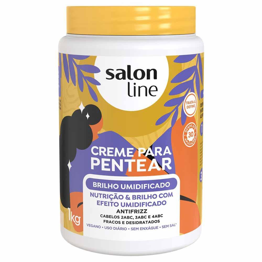 Salon Line Brilho Umidificado - Creme para Pentear - 1