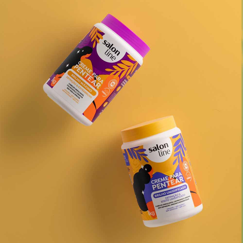 Salon Line Brilho Umidificado - Creme para Pentear - 4